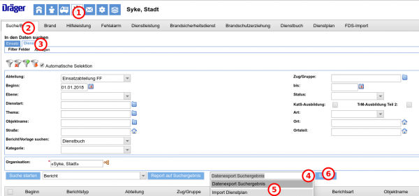 Dienste per csv-Import einfügen Dienste per csv-Import einfügen